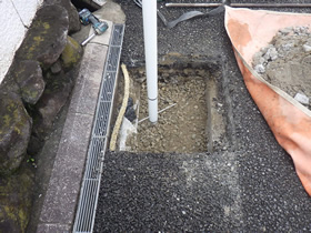 道路標識撤去・設置工事